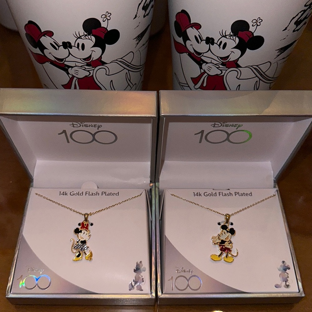 🆕 2 Disney Necklaces